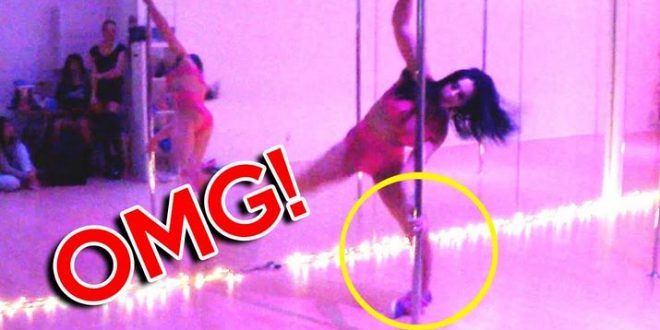 When Pole Dancing Goes Wrong 1