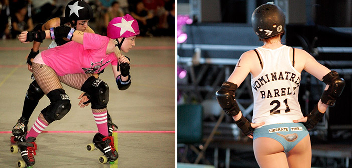 Roller Derby Full Contact Roller Skating Where 10 Girls Fly Around A Rink At Breakneck Speeds! 1