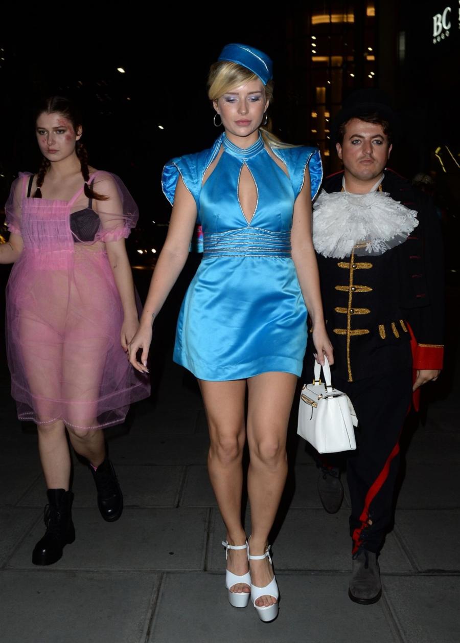 Lottie Moss at M Restaurant Victoria Halloween Party in London 12