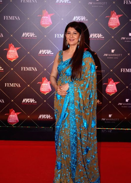 Model Sangeeta Bijlani at the Femina Beauty Awards 1