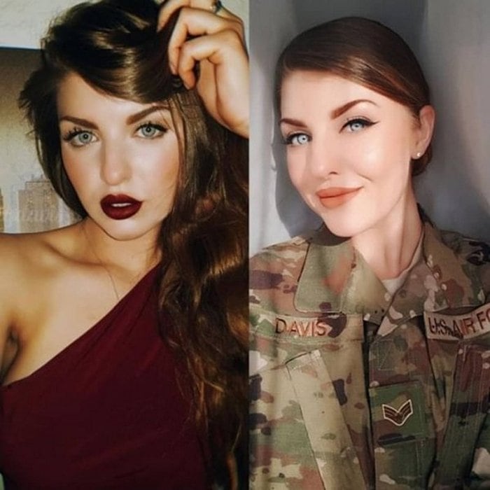 Girls With And Without Uniform (41 Photos) 1