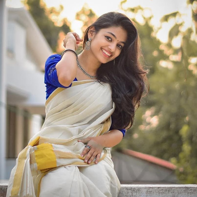 Kerala Actress Latest Cute Pics In Saree 17