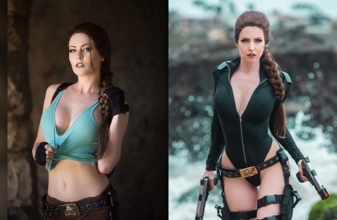 Sexy Lara Croft Cosplay By Maid Of Might 1