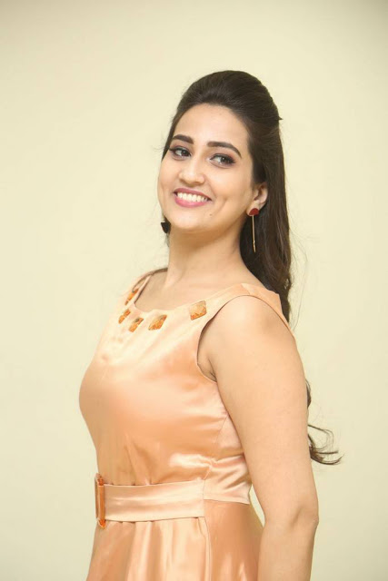 Manjusha Stills At Telugu Movie Trailer Launch 24