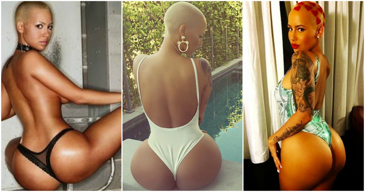 61 Hottest Amber Rose Big Butt Pictures Will Get Your Blood Pumping 396