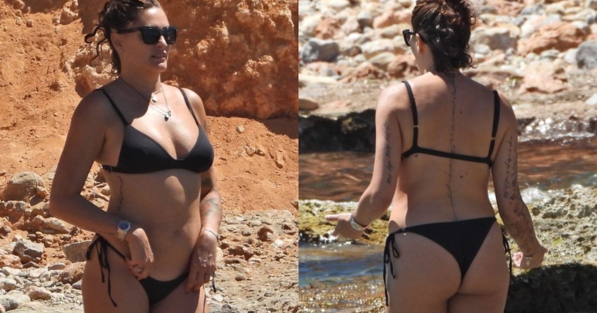 Robert Pires And Jessica Lemarie Enjoy A Holiday In Ibiza 1