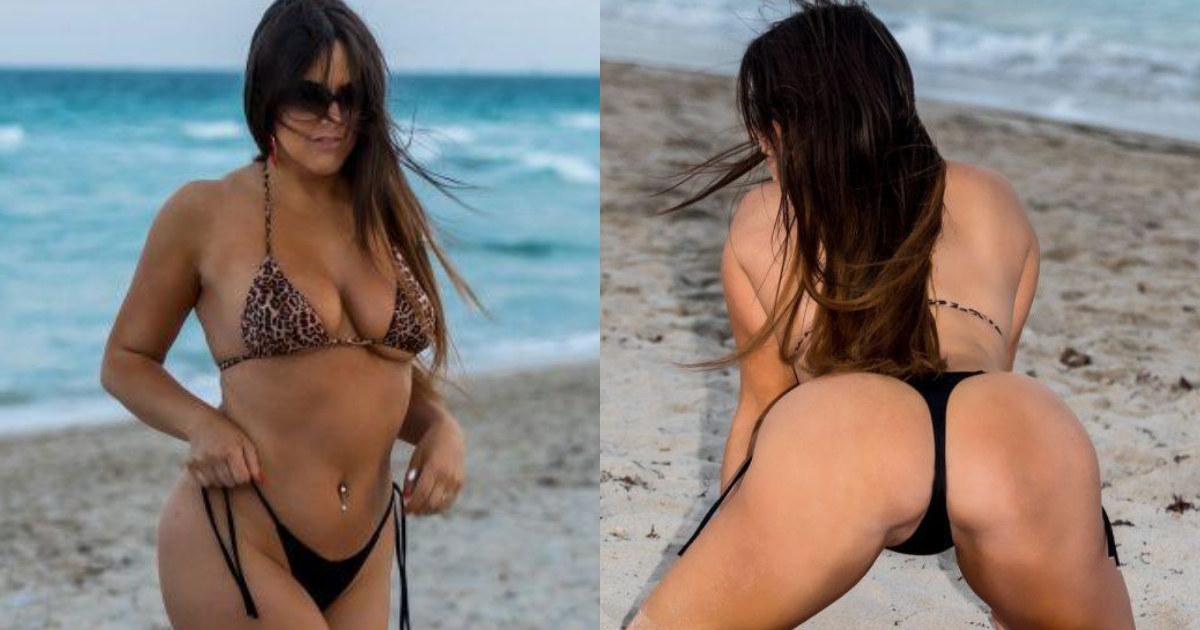 Claudia Romani Exercises On The South Beach (11 Pics) 7