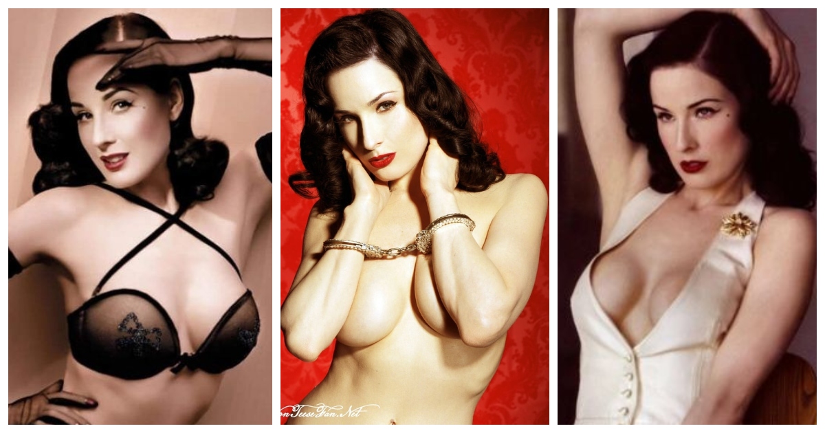 52 Dita Von Teese Nude Pictures Flaunt Her Well-Proportioned Body 1