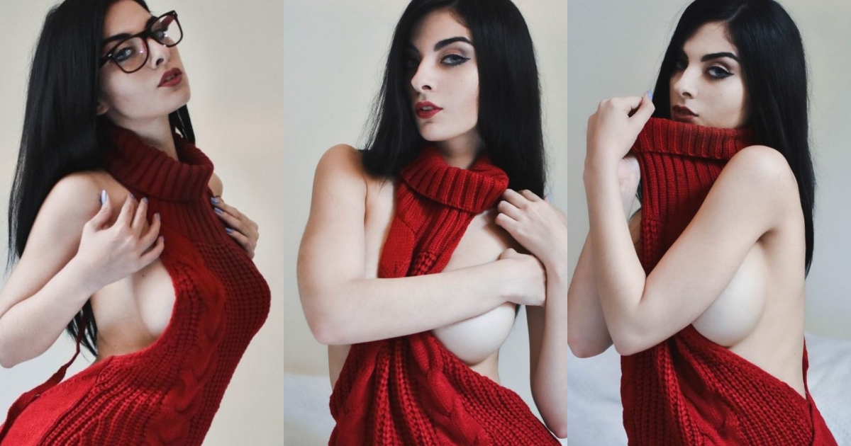 Valentina Kryp Shows Off Her Figure In Red Dress (16 Pics) 1