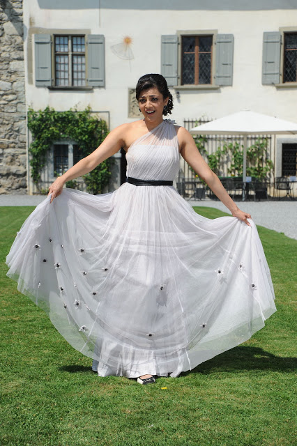 Glamorous Actress Kajal Agarwal Photos In White Dress 24