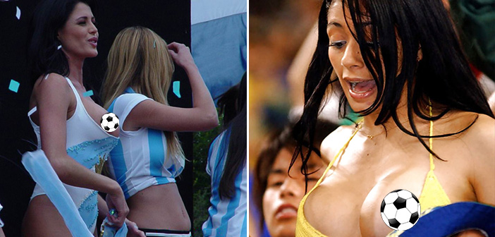 18 Cheeky Female Soccer Fans That Dared To Bare In Front Of Thousands! 23