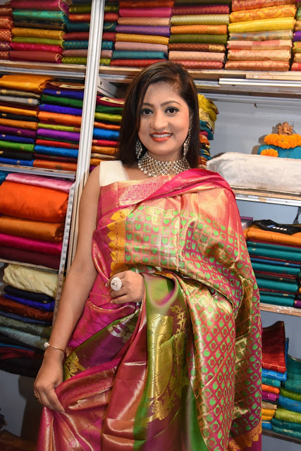 Lipsa Mishra Stills At Silk India Expo Launch 2