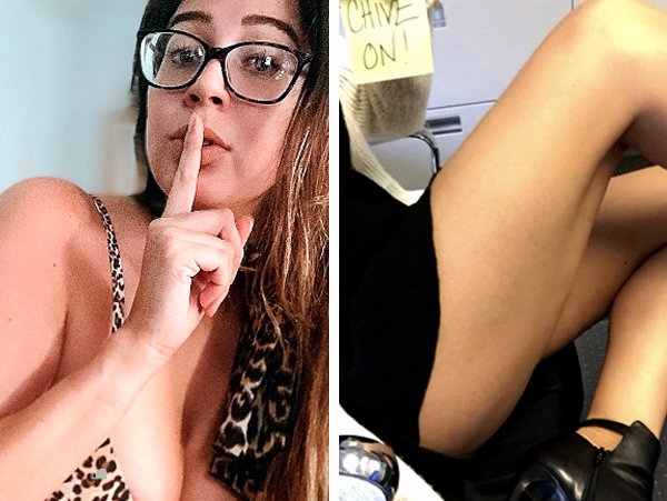 Chivettes bored at work (74 Photos) 1