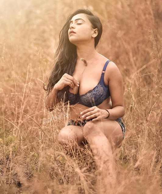 Hot Bollywood Actress Nehal Vadoliya Bikini Pics 1