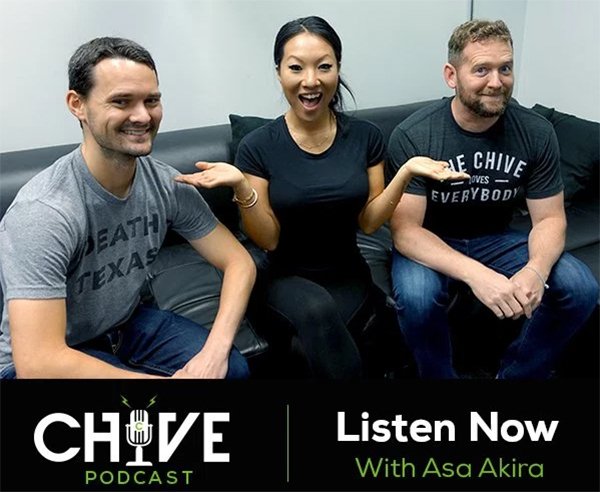 Live podcast with Asa Akira exclusively on Chive