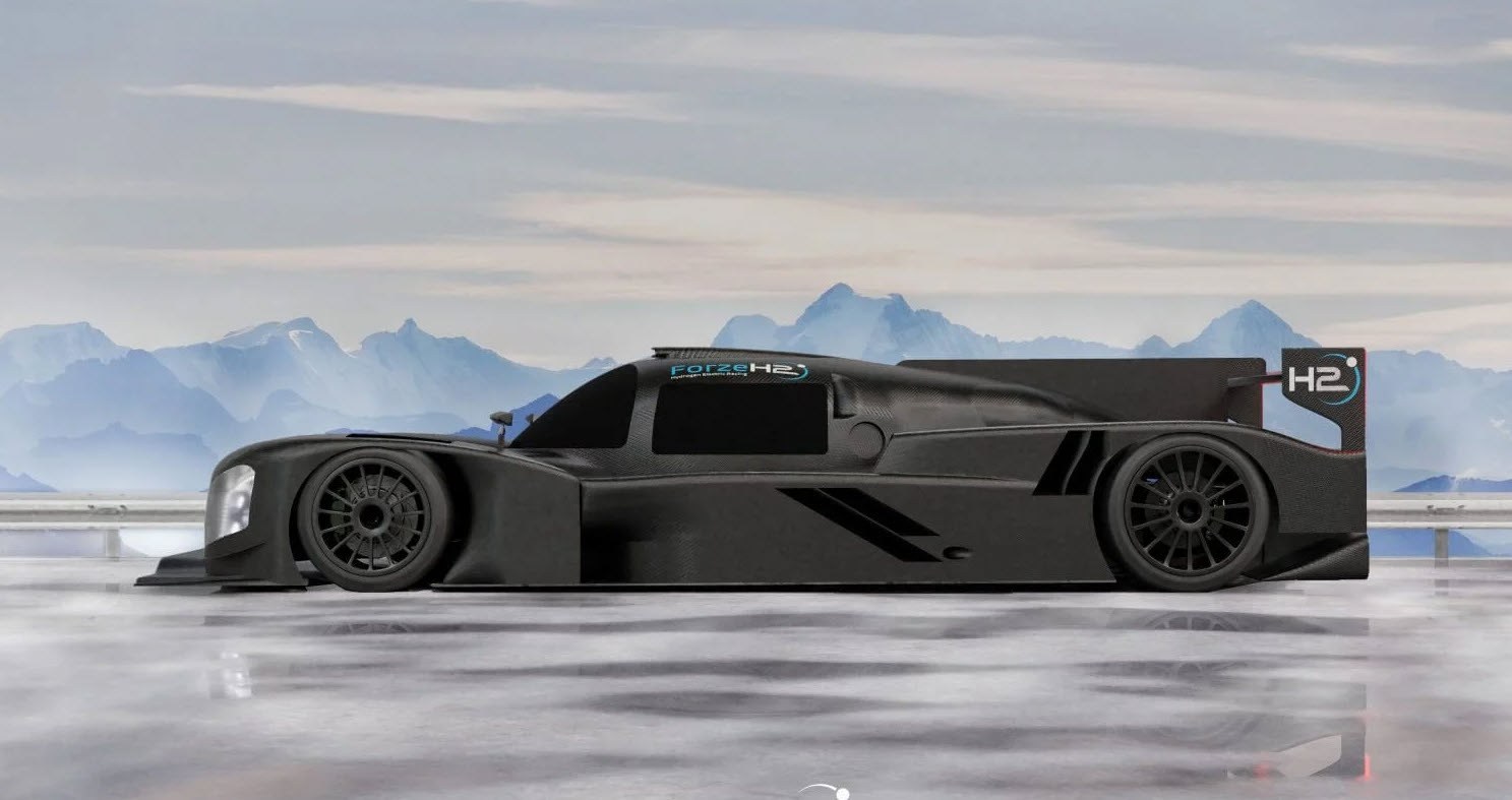 The fastest hydrogen racing car ever comes from the Netherlands and is called Forze IX 6
