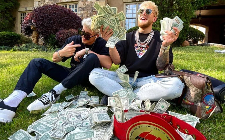 Jake Paul jumps on his brother’s podcast to talk about generating $66 million from his latest boxing event against Ben Askren 30
