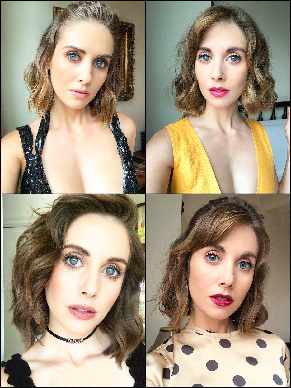 Alison Brie and her mesmerising eyes Sexy Pics 1