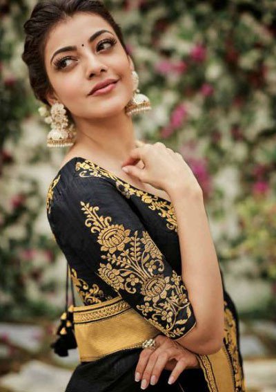 Actress Kajal Aggarwal Latest Stills In Saree 41