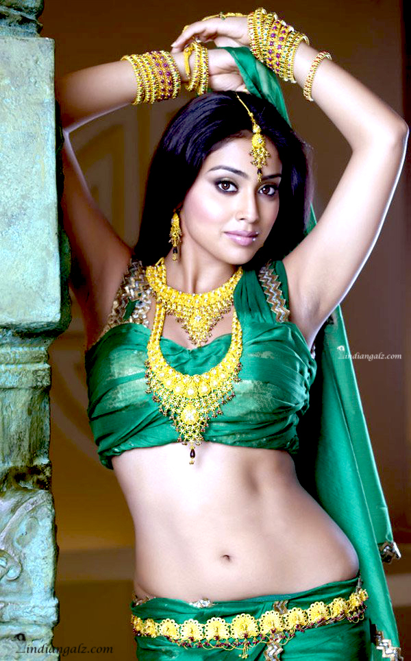 Shriya Saran – Hot navel show 4