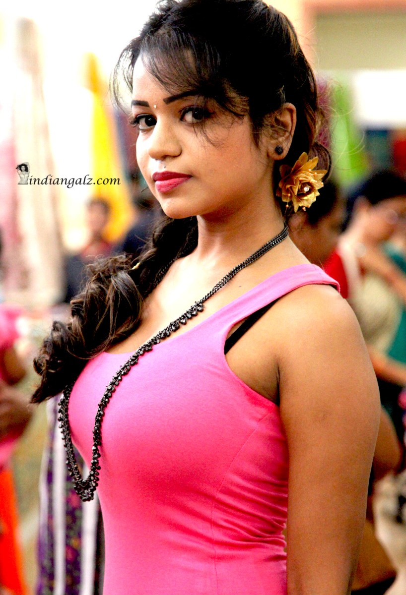 Bhavya Sri – Hot Sexy in a tight pink dress 60
