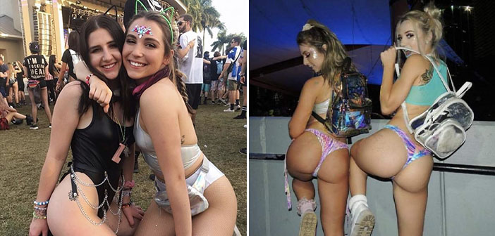 27 Totally Liberating Images Of Festival Girls Wearing Next To Nothing! 112
