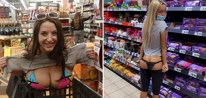 28 Sexy Reason Why You Shouldn’t Go Grocery Shopping With Your Wife (Boobs n Bums Edition) 1