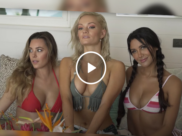 Look behind the curtain of our cleavage-filled Christmas photoshoot in Costa Rica (Video) 2