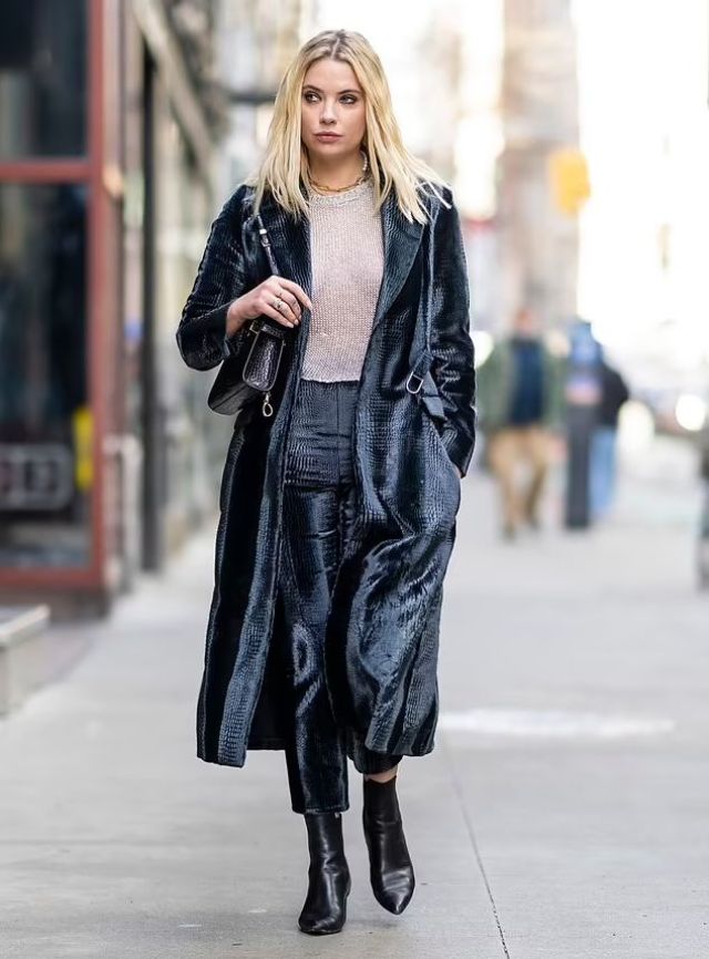 Ashley Benson Looks Mesmerizing In Her Street Style As She Wears A Trench Coat In New York City 7