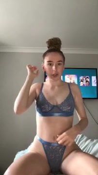 american teen in her new underwear arching her ass ???? 10